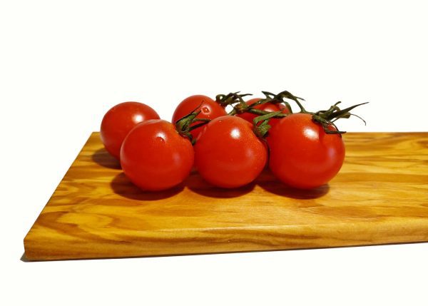 Mini tocător din lemn masiv de maslin, platou servire rustic, design natural, Piccolino 32x10x1 cm - imagine 5